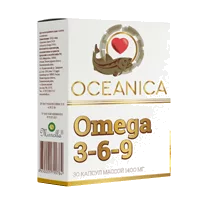 Океаника OCEANICA Omega 3-6-9 VITATEKA капсулы 1400мг N30