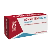 Азимитем таб п.п.о. 300мг N60