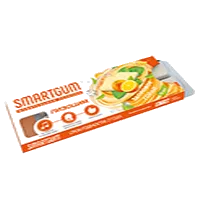 SMARTGUM Жевательная резинка Лизоцим Здоровое горло вкус апельсина таблетки жев 1100мг N10