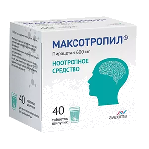 Максотропил таб шип 600мг N40