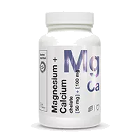 Elentra Nutrition Магний + Кальций хелат 50мг+100мг капсулы 1210мг N90
