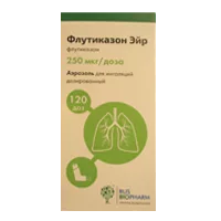 Флутиказон Эйр аэр д/инг доз 250мкг/доза 120дз N1