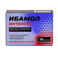 Ибамол Интенсив таб п.п.о. 400мг 325мг N10