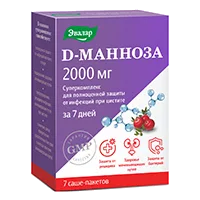 D-МАННОЗА 2000 мг Суперкомплекс ЭВАЛАР порошок 3,7г N7