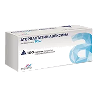 Аторвастатин Авексима таб п.п.о. 10мг N100