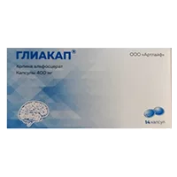 Глиакап капс 400мг N14