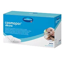 Повязка Hartmann Cosmopor Silicone впитывающая пластырн тип самокл с контактн сл из силик стер 15х8см N5