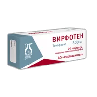 Вирфотен таб п.п.о. 300мг N30