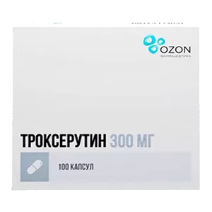 Троксерутин капс 300мг N100
