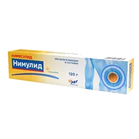 Нимулид гель д/наружн пр 1% 120г N1