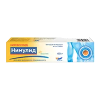 Нимулид гель д/наружн пр 1% 60г N1