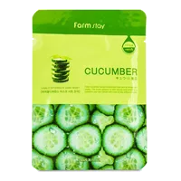 FarmStay Маска для лица тканевая Visible Difference Mask Sheet CUCUMBER-ОГУРЕЦ 23мл