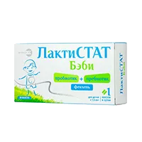 ЛактиСТАТ Бэби Пробиотик+пребиотик+фенхель капсулы 600мг N30