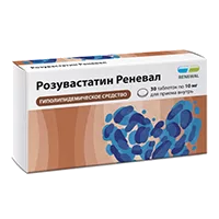 Розувастатин Реневал таб п.п.о. 10мг N30