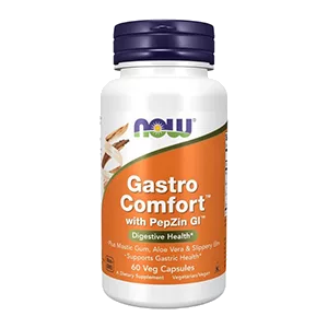 NOW Гастрокомфорт Gastro Comfort with PepZin GL капсулы 685мг N60