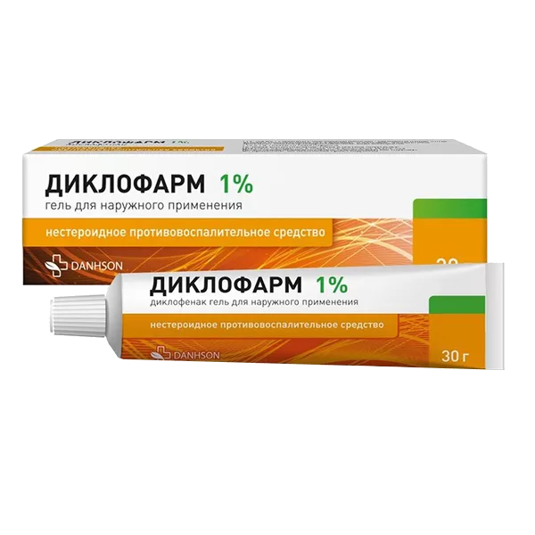 Диклофарм гель д/наружн пр 1% 30г N1