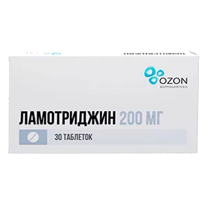 Ламотриджин таб 200мг N30