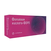 Фолиевая кислота-ФОРП таблетки 100мг N50