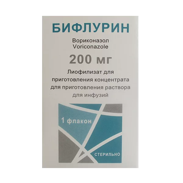 Бифлурин лиоф д/конц для р-ра д/инф 200мг N1