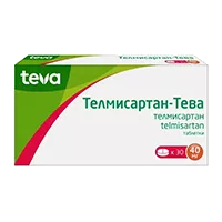 Телмисартан-Тева таб 40мг N30