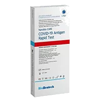 Экспресс-тест на антиген NanoBio Care COVID-19 SARS-COV-2 Antigen Rapid Test в мазке из носогл N1