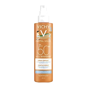 VICHY Спрей солнцезащитный Детский Capital Soleil SPF50+ лёгкий водостойкий 200мл