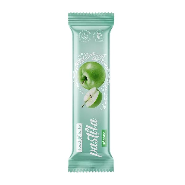 Пастила фруктовая FOODFORTE Яблоко 27г