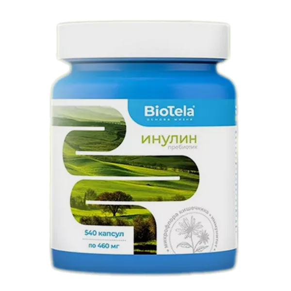 BioTela Пребиотик инулин капсулы 460мг N540