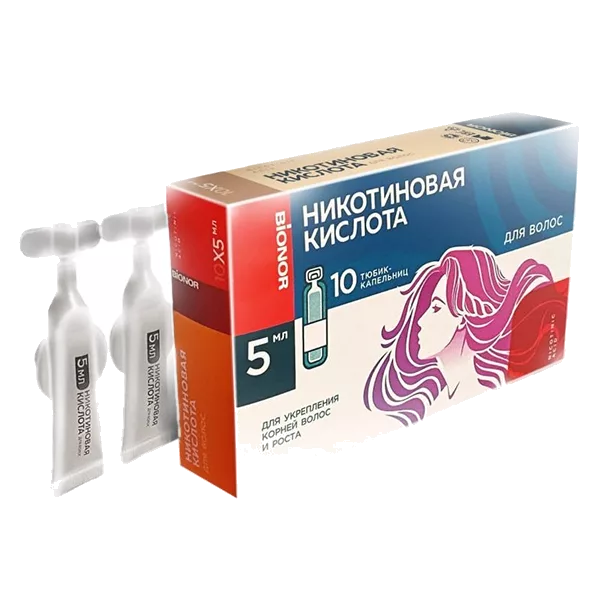 Bionor Никотиновая кислота для волос 5мл N10