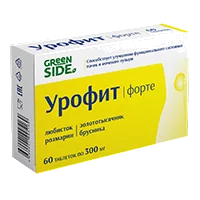 Урофит форте М Актив таблетки 300мг N60