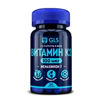 GLS Витамин К2 капсулы 400мг N30