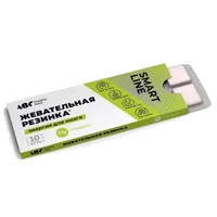 ABC healthy food Жевательная резинка SMARTGUM Глицин таблетки жев 1100мг N10
