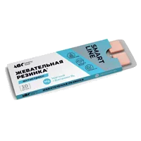 ABC healthy food Жевательная резинка SMARTGUM Магний+Витамин В6 таблетки жев 1100мг N10
