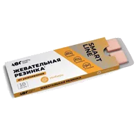 ABC healthy food Жевательная резинка SMARTGUM Имбирь таблетки жев 1100мг N10