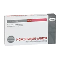 МОКСОНИДИН-АЛИУМ таб п.п.о. 200мкг N90