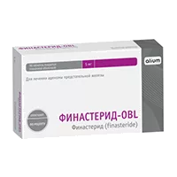 Финастерид-OBL таб п.п.о. 5мг N90