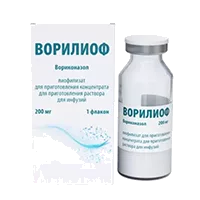 ВОРИЛИОФ лиоф д/конц для р-ра д/инф 200мг N1