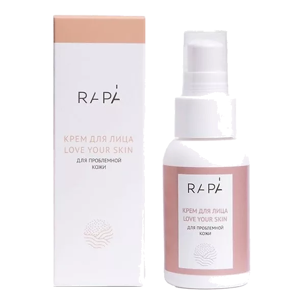 RAPA Крем для лица LOVE YOUR SKIN для проблемной кожи 50мл