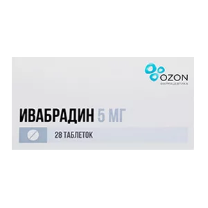 Ивабрадин таб п.п.о. 5мг N28