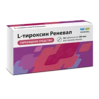 L-Тироксин Реневал таб 100мкг N56