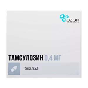 Тамсулозин капс пролонг высв 0,4мг N100