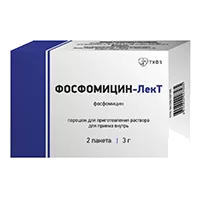 Фосфомицин-ЛекТ пор д/р-ра д/внут пр 3г 8г N2