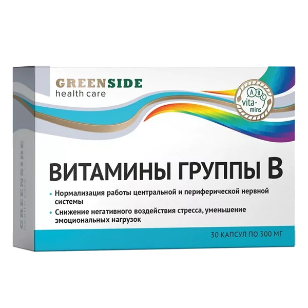 Витамины группы B М АКТИВ капсулы 300мг N30