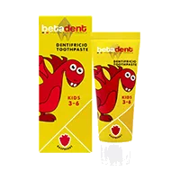 Зубная паста Betadent Kids для детей 3-6 вкус малины 75мл