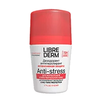 LIBREDERM Дезодорант-антиперспирант Anti-Stress интенсивная защита 72 часа ролик 50мл