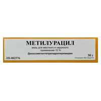 Метилурацил мазь д/местн и наружн пр 10% 30г N1