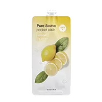 MISSHA Маска для лица кремовая ночная Pure Source Pocket Pack с экстрактом алоэ 10мл