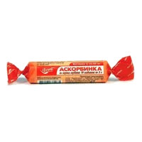 Аскорбинка с глюкозой и сахаром ЗдравСити таблетки жев 3г N10