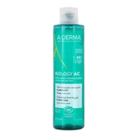 A-DERMA Очищающий пенящийся Гель Biology AC для жирной кожи склонной к акне 200мл