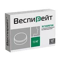 Веспирейт таб пролонг высв 15мг N30